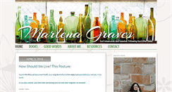 Desktop Screenshot of marlenagraves.com